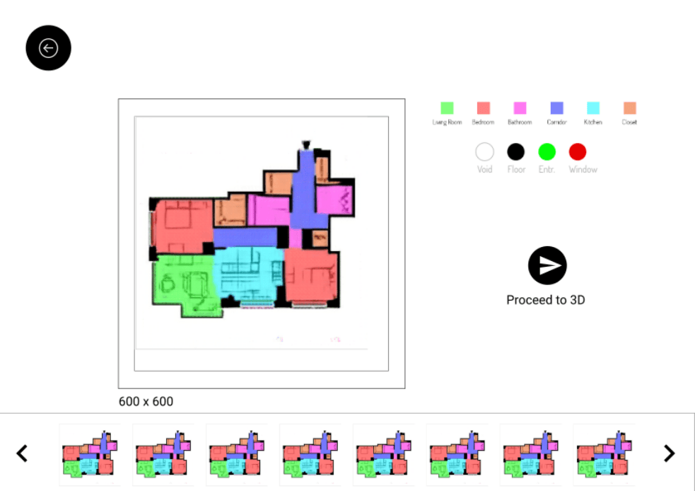 FPGAN (Floor Plan GAN)